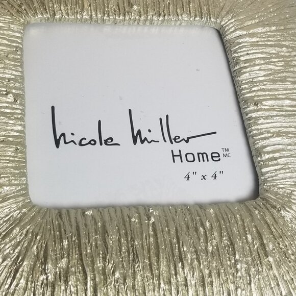4 X 4 Silver Photo Frame Nicole Miller Home - Picture 11 of 16